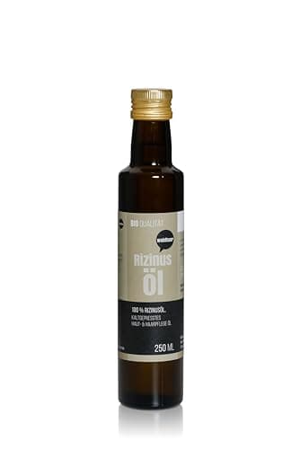 Wohltuer Bio Rizinusöl 250ml | Beste Naturkosmetik für Haut und Haar | Intensive Pflege | Intensive Haut- & Haarpflege | Haaröl