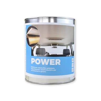 TENDAGGIMANIA Kleber Extra Stark Hohe Temperaturen Gewicht 850 GR- Leder,Schaumstoff, Stoff, Autohimmelstoff-Kleber ertragt Temperaturen von -20°C bis 90°C