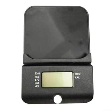 Shophubio Indoor Fitness für Fahrrad Elektronisches Messgerät mit Handyhalterung - Kompakter Fahrradcomputer für Heim-Fitnessstudio, Fitnessgeräte-Display mit klarem LCD, Schwarz