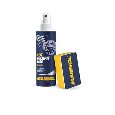 MANNOL Cockpit Care 6147 - Hochleistungs-Reiniger und -Konservierungsmittel für Kunststoff, verleiht Glanz und antistatische Wirkung, 600ml (MN6147-600)