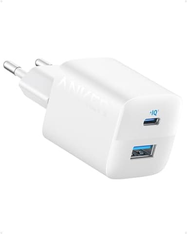 Anker USB C Ladegerät, 323 Ladegerät (33W), 2-Port USB C Netzteil für iPhone 17/Pro/Pro Max/iPhone Air/16/15, Pixel, Galaxy, iPad/iPad mini