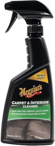 Meguiar's Carpet & Interior Cleaner - Teppich & Innenraumreiniger - Entfernt Flecken, Keine Rückstände, Ideal für die Reinigung von Stoffen, Polstern und Teppichen, 473ml, G9416EU