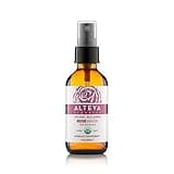Alteya Bio Rosenwasser Spray in Glasflasche 60ml- 100% USDA Organic-zertifiziert Rein Natürlich Wasserdampfdestilliertes Blütenwasser aus Damaszener Rosen, Direktverkauf vom Alteya Organics