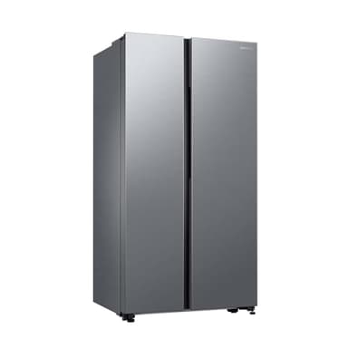Samsung RS62DG5003S9EF Side-by-Side-Kühlschrank mit Gefrierfach, 178 cm, 628 l, SmartThings AI Energy Mode, Twist Ice Maker, SpaceMax, No Frost+, Edelstahl Look