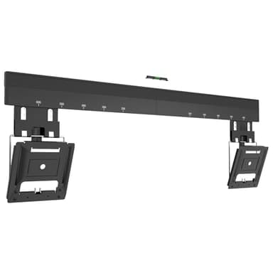 WORLDLIFT Ultra Slim TV Wandhalterung-TV Halterung für 37-80 Zoll Flachbildschirme,MAX 75 kg,MAX VESA 600x400mm,9.5 mm Wandabstand Kompatibel mit für Samsung Frame TVs (2021-2023) entwickelt