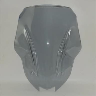 Windschutzscheibe 4 Mm Starke Motorrad-Windschutzscheibe, Windabweiser Für Kawasaki Für Versys 650 Für KLE650 (2022–2025), Windschutzscheiben-Spoiler Windabweiser(Rauch)