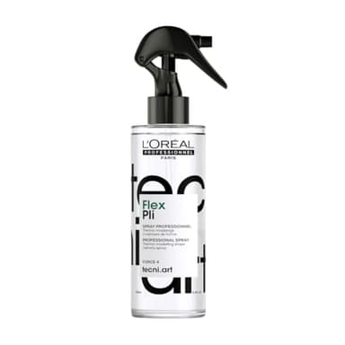 L'Oréal Professionnel Paris Tecni.ART Pli Shaper Thermo-Spray, Haarspray starker Halt, ohne Verkleben, fixiert Frisuren langanhaltend, Styling-Spray mit Hitzeschutz & Memory-Effekt, Aloe, 190 ml