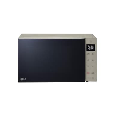 LG Electronics MH6535NBS Mikrowelle mit Grill | Smart Inverter Technologie | 1000 W | 25 L | 32 Automatikprogramme | Digitaldisplay