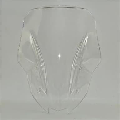 Windschutzscheibe 4 Mm Starke Motorrad-Windschutzscheibe, Windabweiser Für Kawasaki Für Versys 650 Für KLE650 (2022–2025), Windschutzscheiben-Spoiler Windabweiser(KLAR)