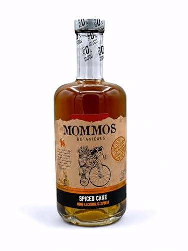Mommos Spiced Cane 0.0% – RUM-Alternative – Ohne Alkohol – Zuckerfrei – Kalorienarm – Premium – Alkoholfreie Spirituose – 700 ml – Für Liebhaber alkoholfreier Spirituosen