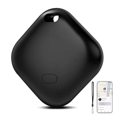 GPS Tracker Android, Smart Tag Android Kompatibel mit Googles ''Find My Device''-App (nur and-roid), Koffer Tracker Bluetooth Key Finder für Koffer, Rucksäcke, Geldbörsen und Taschen