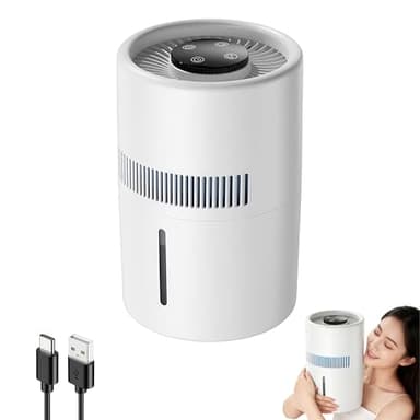 Osmo AirMistify Pro 2-in-1 Luftreiniger und Luftbefeuchter verfügt über eine Ausgangsleistung von 5 W, ein Wassertankvolumen von 4 Litern und einen geräuschlosen USB-Netzadapter.