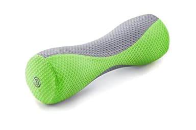 Maximex Faszienrolle mit Vibrationsmassage, Mittelharte Faszien Rolle mit wohltuender Massagefunktion, Ergonomisch geformte Massage- Trainingsrolle für geschmeidige Faszien