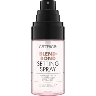 Catrice Blend + Bond Setting Spray, Fixierspray, Transparent, feuchtigkeitsspendend, grundierend, erfrischend, natürlich, vegan, ölfrei, ohne Parfüm, ohne Alkohol, 1er Pack (55ml)