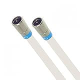 Fritz!Box 6670 Cable Router Netzwerk Anschlusskabel Deluxe Premium Kabel 8K Cabelcon Schnellstecker 3 Meter Weiß