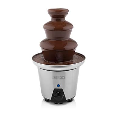 Princess Schokoladen Brunnen XL - 3 Ebenen, Warmhaltefunktion, PFOA Frei, 0,7 Liter, 90 Watt, 292998