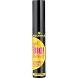 essence get BIG! lashes VOLUME BOOST mascara, Schwarz, volumengebend, schwunggebend, definierend, verlängernd, vegan, ohne Mikroplastikpartikel, Nanopartikel frei, ohne Parfüm, 1er Pack (12ml)
