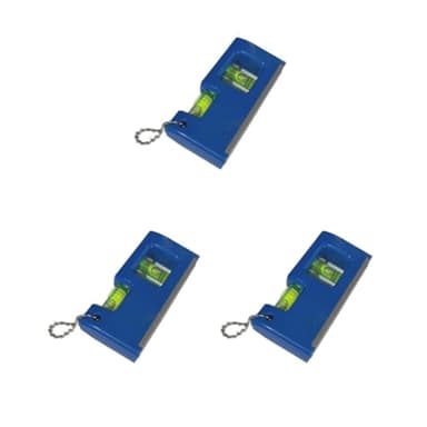 Präzises Wasserwaagen-Set, Aluminiumlegierung, Tester, Winkelkegel, Messwerkzeuge, Zuhause, Arbeit, Baustelle, 3 Stück