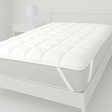 Besonders weicher Matratzenschoner 90x200cm - Matratzenauflage für Matratzen bis 30cm - Bei 60°C waschbar & Öko-Tex für mehr Hygiene im Bett - Unterbett als Schutz für Boxspringbett & Topper