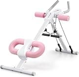 MERACH Bauchtrainer Bauchmuskeltrainer für Zuhause Multifunktionale Trainingsgerät für Ganzkörpertraining Abdominal Ab Machine mit LCD-Monitor Bauchmuskeltrainer Bauchmuskeltraining