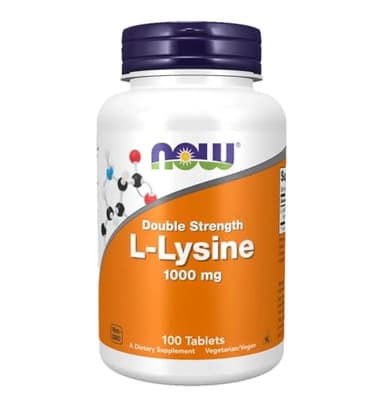 Now Foods - L-Lysin 1000mg - 100 Tabletten - 1 x 100 Tabletten