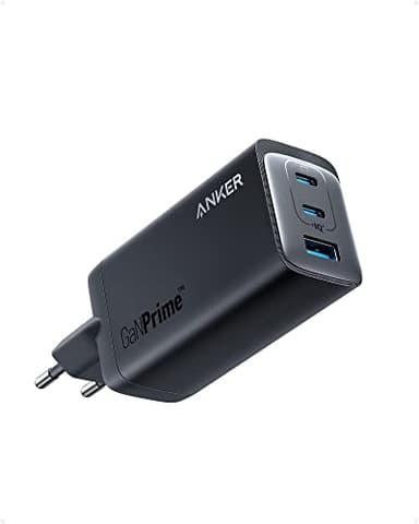 Anker USB C Ladegerät, Anker 737 Charger GaNPrime 120W, PPS 3-Port schnell kompakt, Netzteil für MacBook Pro/Air, iPad Pro, Galaxy S22/S21, Dell XPS 13, Note 20/10+, iPhone 17/16 Serie, Pixel und mehr