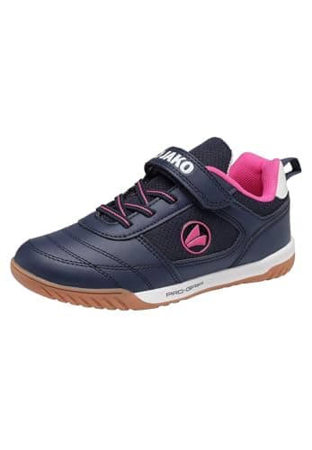 Jako Mädchen J-sh Winger Ev Hallenturnschuh, Dk Navy Daisy Pink, 32 EU