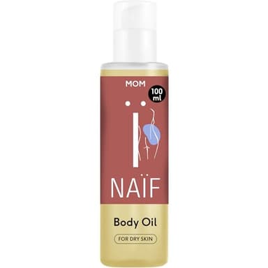 Naïf - Entspannendes Körperöl - Schwangerschaftsöl - Body oil - Feuchtigkeit - Babybauch Öl - Jojoba Öl - hautstraffendes Körperöl - pflegt die Haut während und nach der Schwangerschaft - 100ml