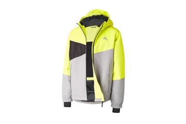 Crivit Kinder Skijacke Wasserabweisend Wind- und wasserdicht (Gelb, 146-152)