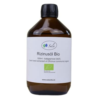 Sala Rizinusöl kaltgepresst BIO 500 ml Glasflasche