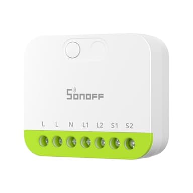 SONOFF MINI DUO 2-Kanal Zigbee Smart Switch, Zigbee 3.0 kompatibel, Gesamtlast 16A, kompakt für Standardkästen, Fern- & Automatisierte Steuerung über Zigbee-Hub