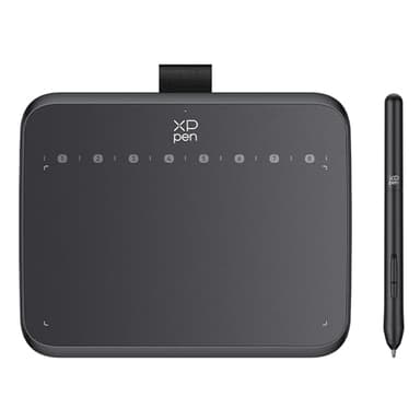 XPPen Deco 640 Grafiktablett, 16K Druckstufen, 6x4 Zoll, Zeichnen Tablet mit 8 Tastenkombinationen, für OSU Signature Drafting