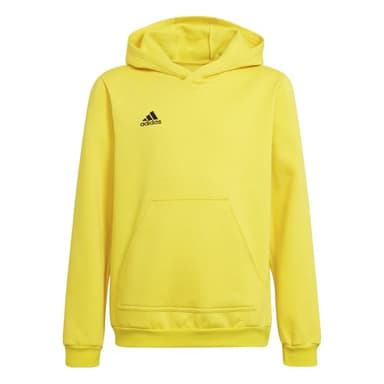 Adidas Unisex Kinder Entrada 22 Sweat Hoodie, Team Yellow/Black, 140