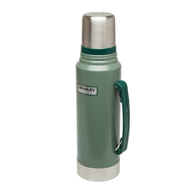 Stanley 1913 Classic Legendary Thermoskanne 1L - Hält 24 Stunden Heiß Oder Kalt - Spülmaschinenfest - Auslaufsicherer Deckel Dient Als Becher - Isolierflasche BPA Frei - Edelstahl Thermosflasche