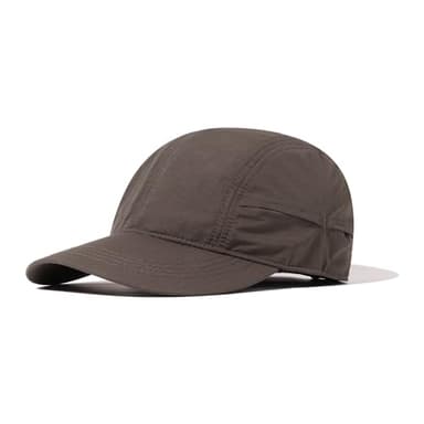 Clape UPF50+ Basecap Quick Dry Baseball Cap Outdoor Mesh Kappe Unstructured Hats Sonnenschutz Baseball Kappe Adjustable Running Cap Plain Sun Cap,Brown