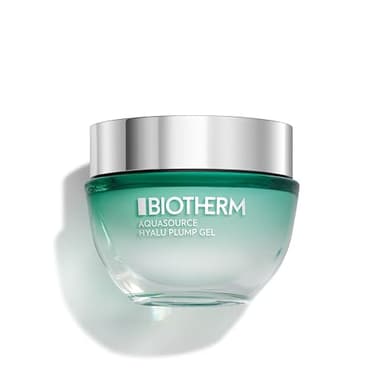Biotherm Aquasource Hyalu Plump Gel, Gesichtscreme mit Life Plankton und Hyaluronsäure, erfrischende Tagescreme für strahlende Haut, Gesichtspflege-Gel für Damen, geeignet für Mischhaut