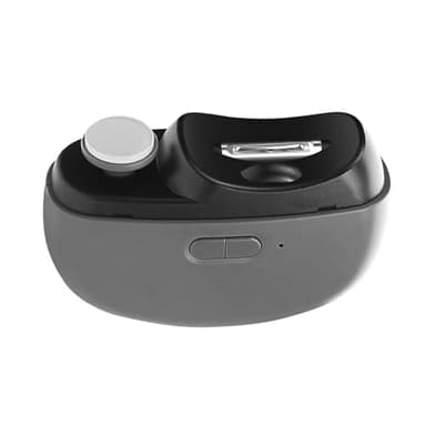 Horuili® Elektrische Nagelknipser, Nagellackierer, LED zum Trimmen und Polieren von Nägeln Mit Feilen-Funktion und Licht, multifunktionale Nagelschleifer (Grau)