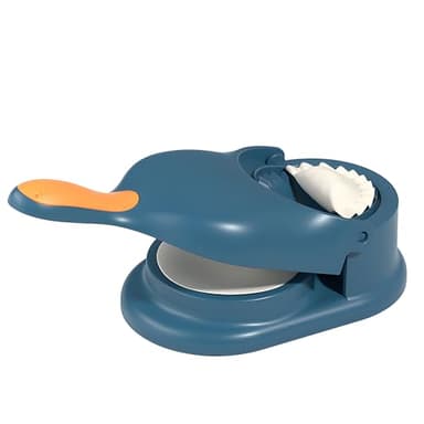 Retoo Teigtaschen und Knödelmaschine, 2 in 1 Dumpling Maker mit Füllhilfe, ergonomischer rutschfester Griff, BPA frei, antihaft, einfache Reinigung, spart Zeit, perfekt für Ravioli, Wontons, Pelmeni