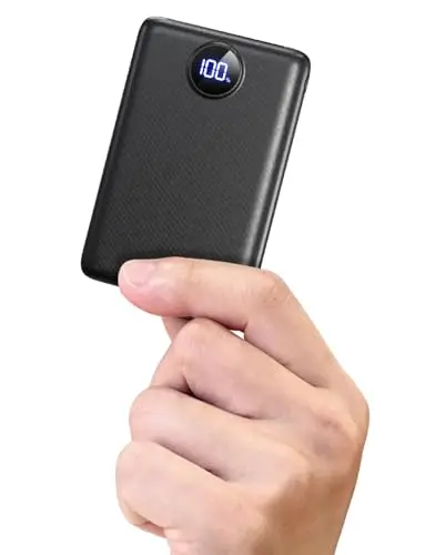 Power Bank 20000mAh, 22.5 W Mini PowerBank USB-C Input & Output, PD 3.0 QC 3.0 External Mobile Phone Batteries with LED Display, Compatible with iPhone 17 16 15 14 13