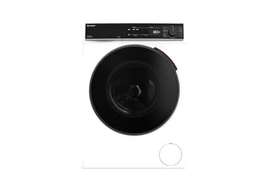 SHARP ES-PRO214WA-DE Waschmaschine Frontlader, 12kg, 1400U/min, Smarte Bedienung durch Veezy App, Dampffunktion, Inverter, 15 Programme, AquaStop, Weiß