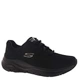 Skechers Damen Arch Fit Big Appeal Sneakers,sports Shoes, Black Mesh Trim, 37.5 EU