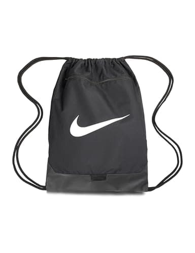 Nike Drawstring Sporttaschen 9.5 (18L), Black/Black/White One size, Einheitsgröße