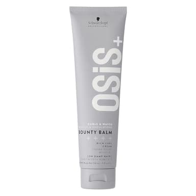 Schwarzkopf Professional OSiS Bounty Balm Curl Cream Lockencreme Betont Locken Wellen Anti Frizz Zähmt Fliegende Haare Glanz Weichheit Starke Definition Nicht Knusprige Textur Leichtes Volumen 150 ml