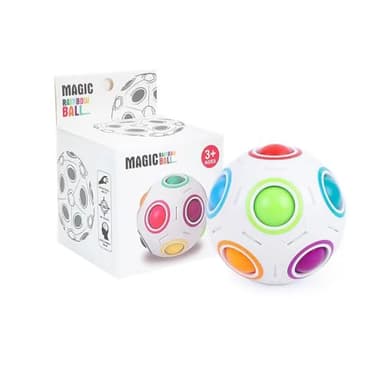 Original-Regenbogenball Set, Perplexus Kugellabyrinth ab 6, Magic Rainbow Ball, Geschicklichkeitsspiel für Kinder und Erwachsene, Entwicklungsspielzeug, 3D Puzzle & Raumdenken fördern