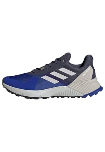 Adidas Herren Terrex Soulstride Trail Running Shoes, semi Lucid Blue/Grey one/Wonder Alumina, 43 1/3 EU