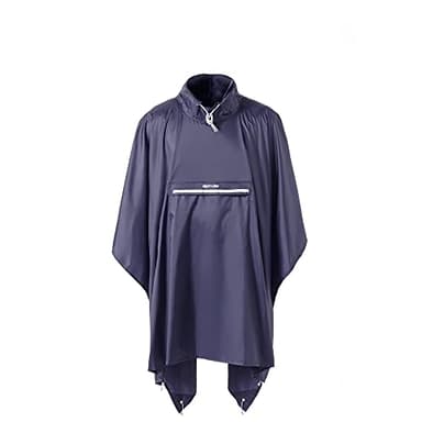 alpenmüller® Regenponcho Fahrrad Damen Herren Regencape | Der Testsieger für Outdoor Ausrüstung + Camping Gadget Die Regenbekleidung als Wander Zubehör
