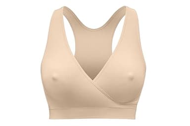 Medela Keep Cool Sleep Nahtloses Schwangerschafts- und Still-Bustier – BH ohne Bügel mit atmungsaktivem Rückenteil und Soft-Touch-Stoff