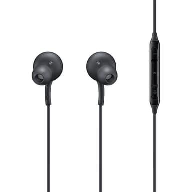 Samsung Type-C Earphones EO-IC100, Sound by AKG, Zwei-Wege Lautsprecher, Gewebekabel, USB Type-C Anschluss, angenehme Passform, black