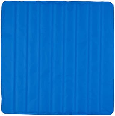 Newgen Medicals Kühlmatte Matratze: Kühlende Matratzenauflage, 90 x 90 cm, blau Versandrückläufer (Kühlkissen für Menschen, Kühlkissen fürs Bett, Ventilatoren)