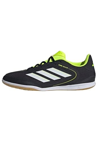 Adidas Unisex COPA Indoor Court Club Indoor Football Boots, core Black/FTWR White/Lucid Lemon, 42 EU